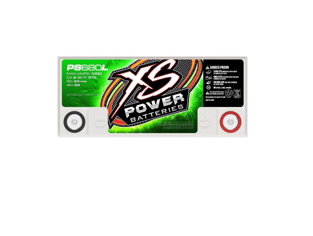 XS POWER PS680L PowerSports AGM Battery