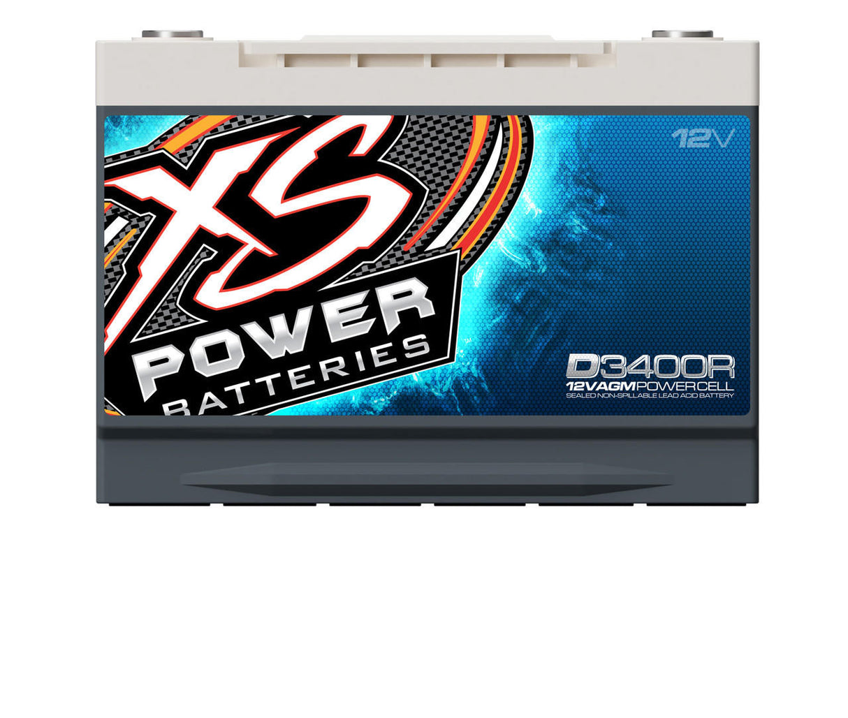 XS POWER D3400R 4000w Group 34R Car Audio Battery