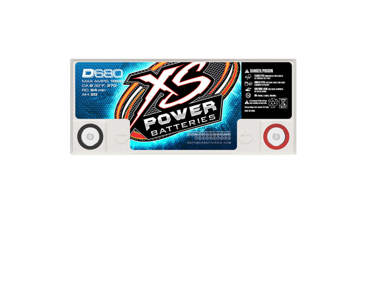 XS POWER D680 1000w Car Audio Battery